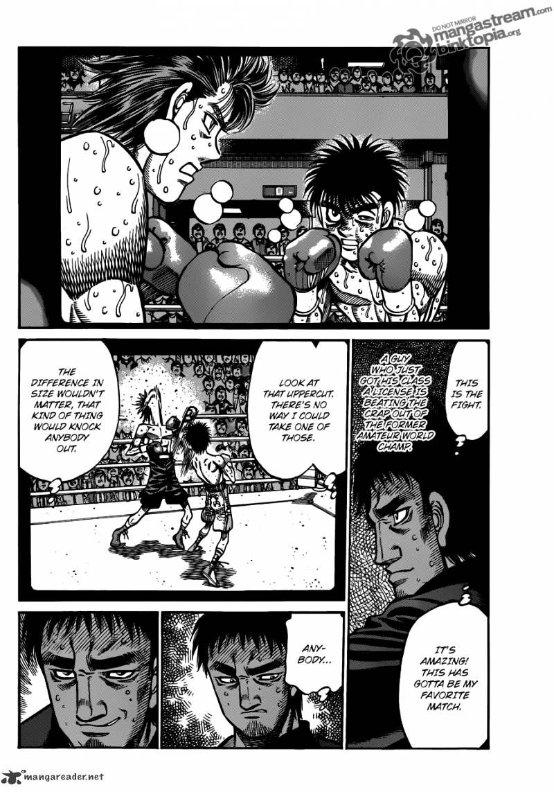 Hajime no Ippo: Fighting Spirit, Chapter 923 image 02